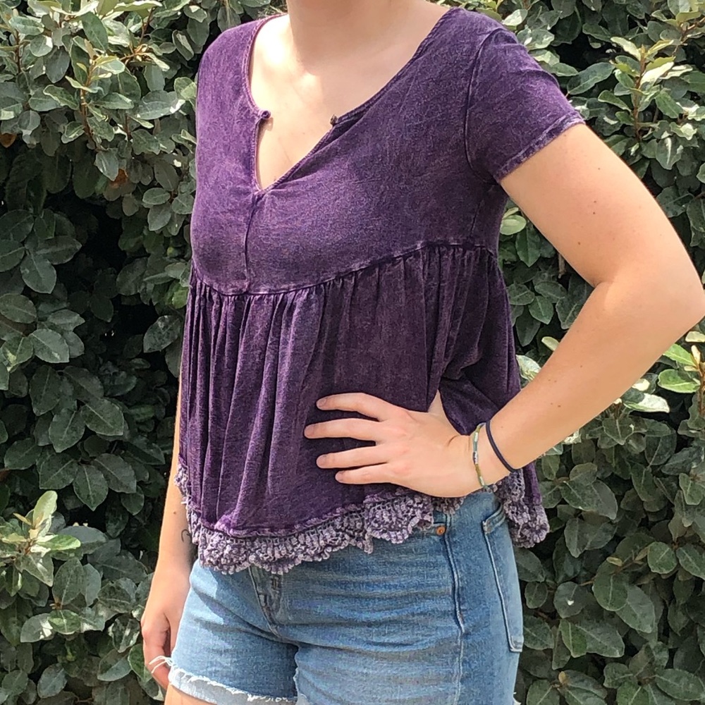 Altar’d State Purple Blouse